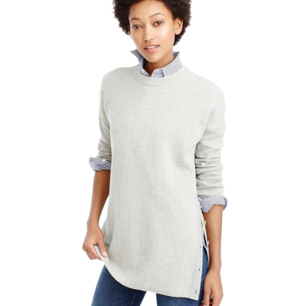 ❤️SOLD❤️NWOT Jcrew Oversized Tunic Sweater